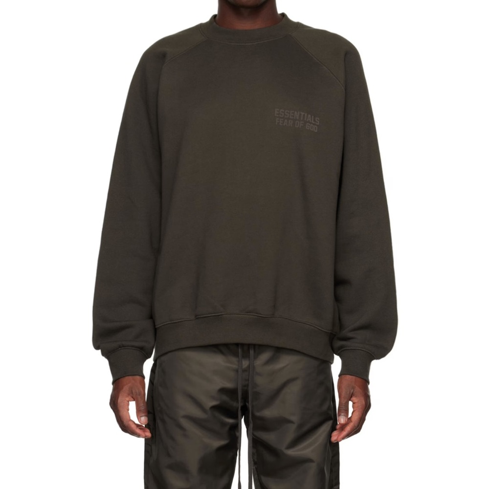 Fear of God Essentials crew neck sweatshirt size XXS Men gray